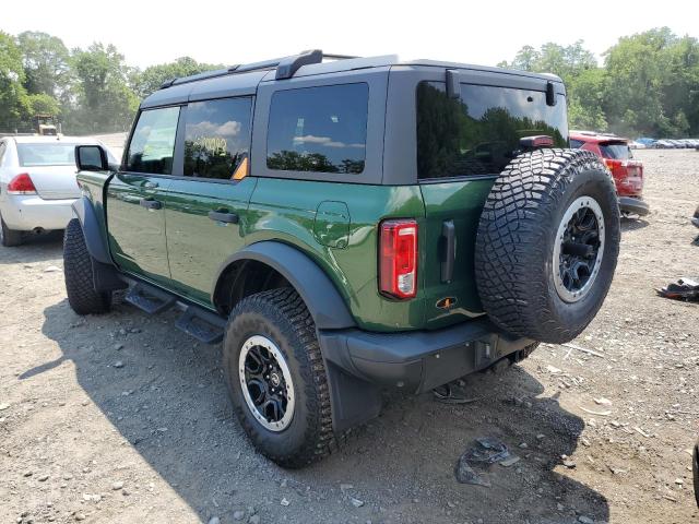 1FMEE5DH6PLB11385 - 2023 FORD BRONCO BASE GREEN photo 2