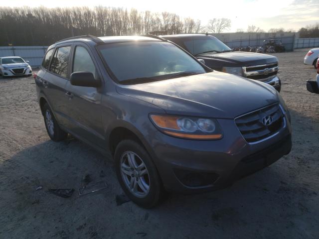 5NMSG3AB8AH401660 - 2010 HYUNDAI SANTA FE GLS GRAY photo 1