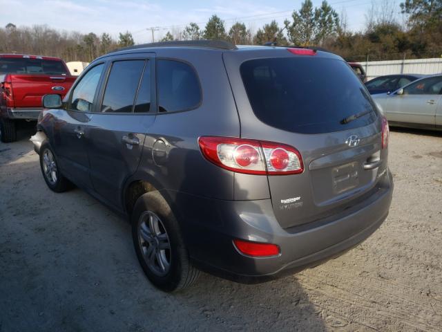 5NMSG3AB8AH401660 - 2010 HYUNDAI SANTA FE GLS GRAY photo 3