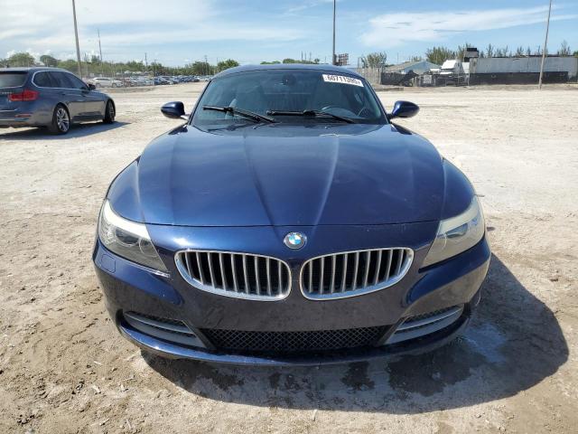 WBALM73549E164950 - 2009 BMW Z4 SDRIVE35I BLUE photo 5