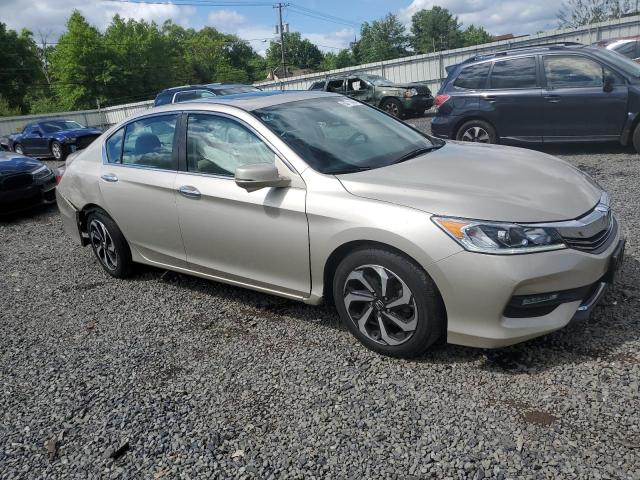 1HGCR2F82GA163248 - 2016 HONDA ACCORD EXL BEIGE photo 4