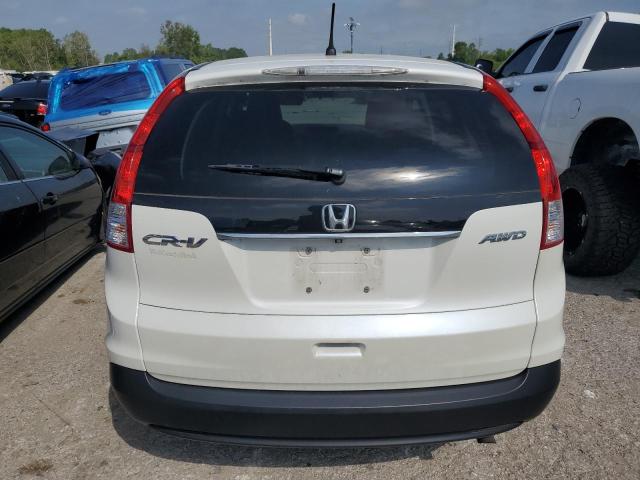 5J6RM4H56EL064126 - 2014 HONDA CR-V EX WHITE photo 6