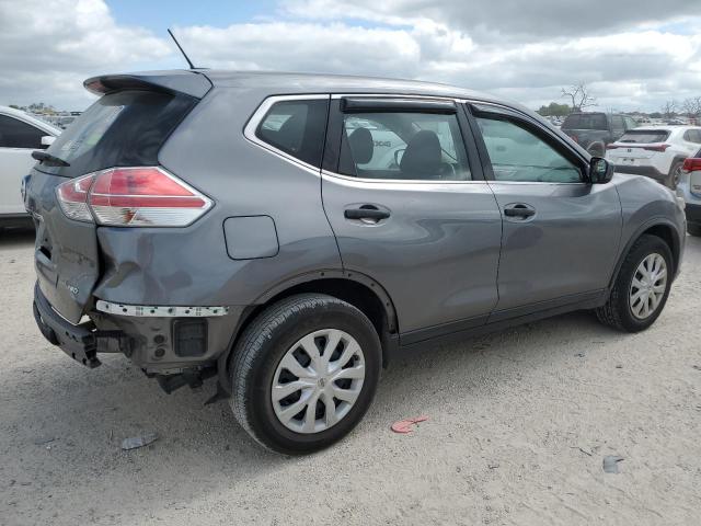 KNMAT2MV9GP615208 - 2016 NISSAN ROGUE S GRAY photo 3