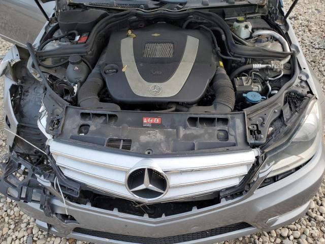WDDGF8BB8CF911758 - 2012 MERCEDES-BENZ C 300 4MATIC BLACK photo 11