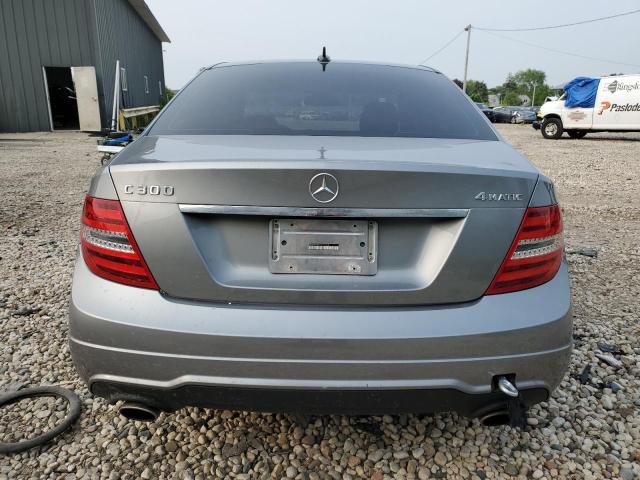 WDDGF8BB8CF911758 - 2012 MERCEDES-BENZ C 300 4MATIC BLACK photo 6