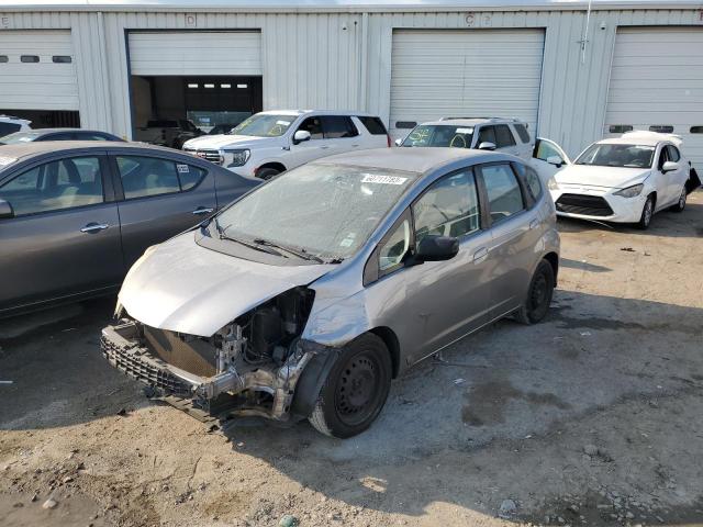 JHMGE8H2XAS025027 - 2010 HONDA FIT GRAY photo 1