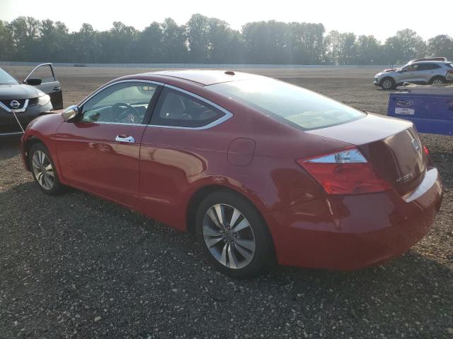 1HGCS11868A011089 - 2008 HONDA ACCORD EXL RED photo 2