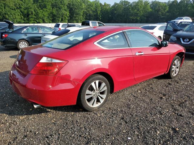 1HGCS11868A011089 - 2008 HONDA ACCORD EXL RED photo 3