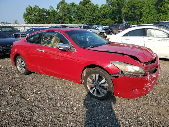 1HGCS11868A011089 - 2008 HONDA ACCORD EXL RED photo 4