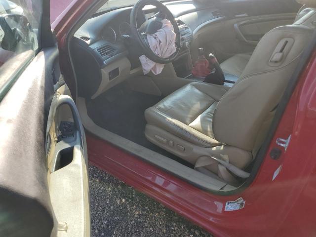 1HGCS11868A011089 - 2008 HONDA ACCORD EXL RED photo 8