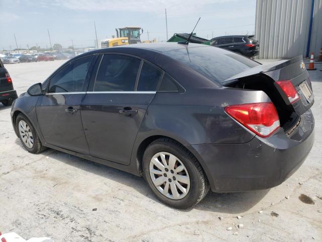 1G1PH5SB2E7403388 - 2014 CHEVROLET CRUZE ECO GRAY photo 2