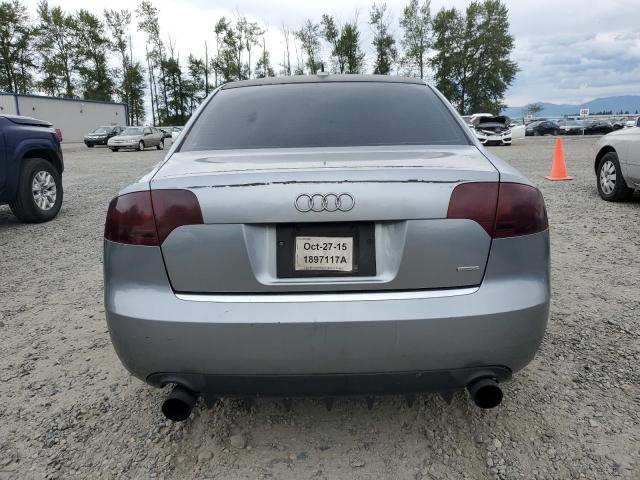 WAUDF68E15A415412 - 2005 AUDI A4 2.0T QUATTRO GRAY photo 6