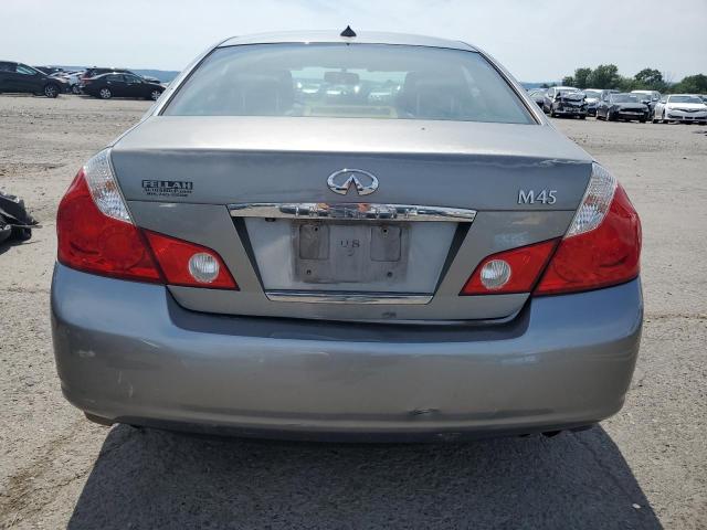 JNKBY01E17M403370 - 2007 INFINITI M45 BASE SILVER photo 6