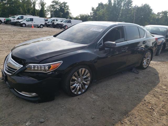 JH4KC1F95EC000978 - 2014 ACURA RLX ADVANCE შავი ფოტო 1