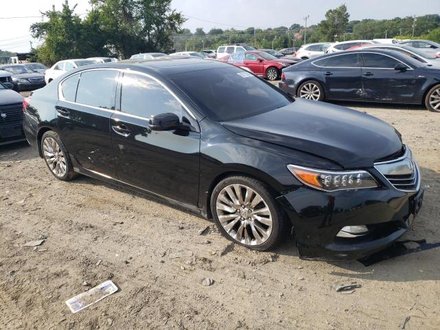 JH4KC1F95EC000978 - 2014 ACURA RLX ADVANCE შავი ფოტო 4