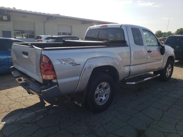 5TEUU42N07Z348686 - 2007 TOYOTA TACOMA ACCESS CAB ვერცხლისფერი ფოტო 3