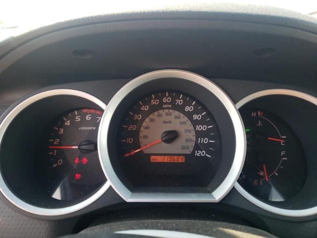 5TEUU42N07Z348686 - 2007 TOYOTA TACOMA ACCESS CAB ვერცხლისფერი ფოტო 9