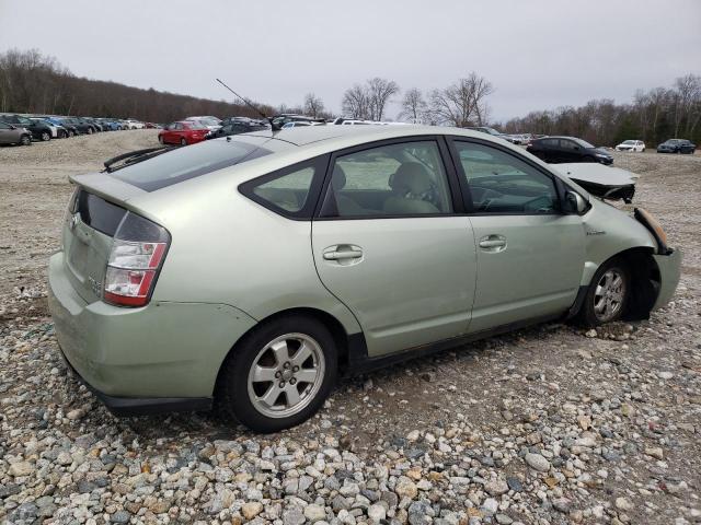 JTDKB22U663175679 - 2006 TOYOTA PRIUS GREEN photo 3