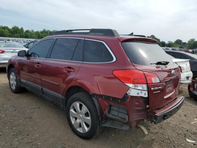 4S4BRDLC5C2249670 - 2012 SUBARU OUTBACK 3.6R LIMITED RED photo 2