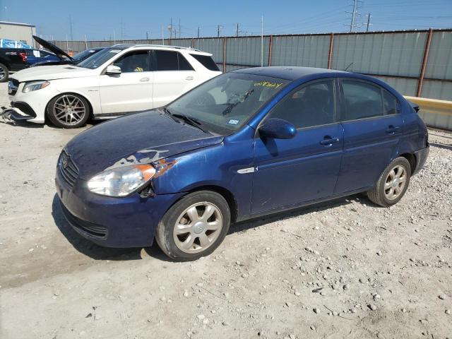 KMHCN46CX7U151420 - 2007 HYUNDAI ACCENT GLS BLUE photo 1