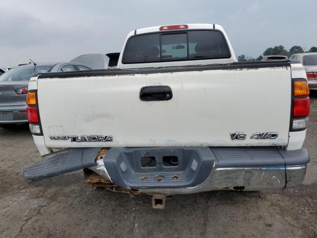 5TBBT481X3S434862 - 2003 TOYOTA TUNDRA ACCESS CAB LIMITED WHITE photo 6