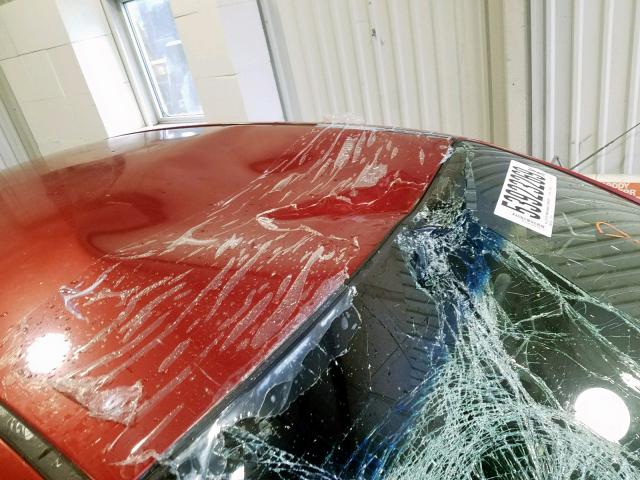 KL1TD56677B161882 - 2007 CHEVROLET AVEO BASE Tünd qırmızı foto 9