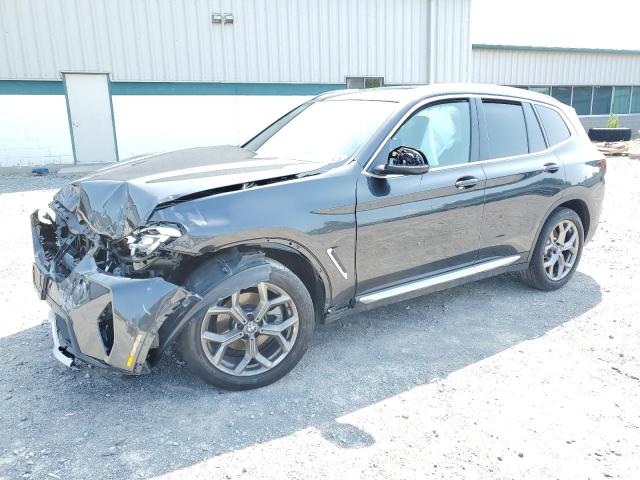 5UX53DP05N9M40694 - 2022 BMW X3 XDRIVE30I CHARCOAL photo 1