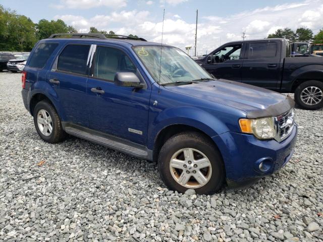 1FMCU59H18KA36914 - 2008 FORD ESCAPE HEV BLUE photo 4