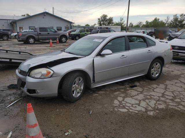 2G1WB5EK3A1221635 - 2010 CHEVROLET IMPALA LT SILVER photo 1