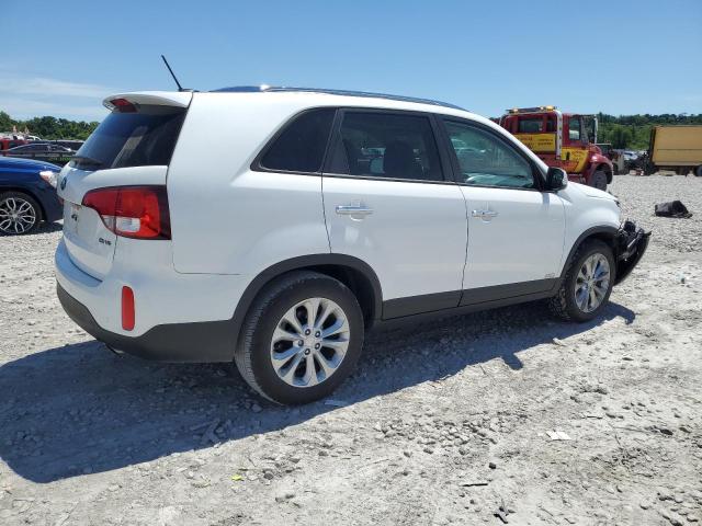 5XYKUDA72FG654629 - 2015 KIA SORENTO EX WHITE photo 3