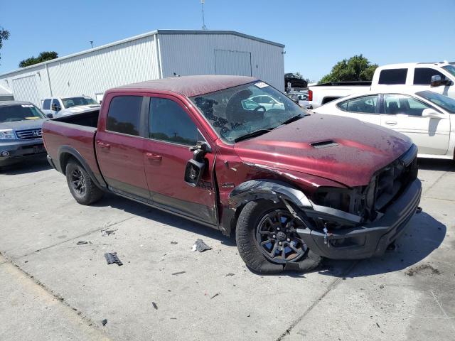 1C6RR7YTXHS850780 - 2017 RAM 1500 REBEL BURGUNDY photo 4