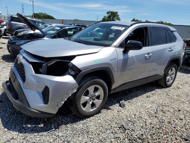 2T3LWRFV3LW080445 - 2020 TOYOTA RAV4 LE SILVER photo 1