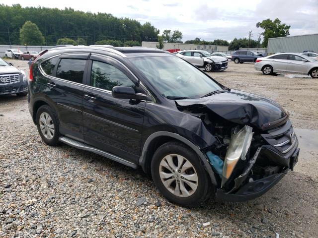 5J6RM3H74CL042604 - 2012 HONDA CR-V EXL BLACK photo 4