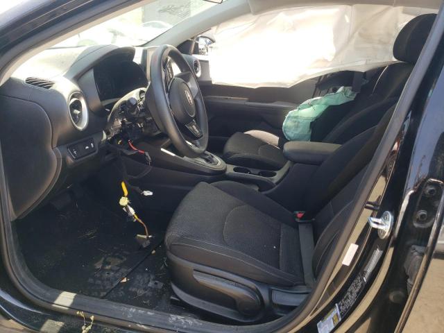 3KPF24AD8KE012436 - 2019 KIA FORTE FE BLACK photo 7