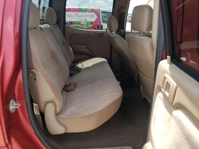 5TEGN92N13Z196760 - 2003 TOYOTA TACOMA DOUBLE CAB PRERUNNER RED photo 10