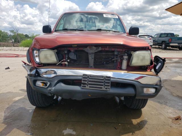5TEGN92N13Z196760 - 2003 TOYOTA TACOMA DOUBLE CAB PRERUNNER RED photo 5