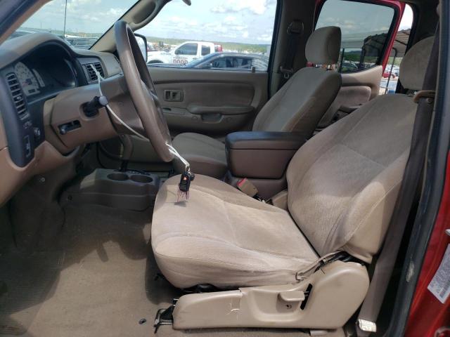 5TEGN92N13Z196760 - 2003 TOYOTA TACOMA DOUBLE CAB PRERUNNER RED photo 7