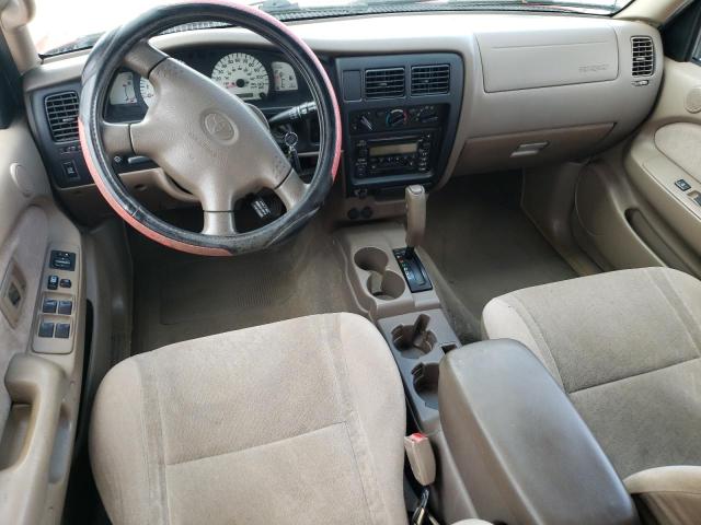 5TEGN92N13Z196760 - 2003 TOYOTA TACOMA DOUBLE CAB PRERUNNER RED photo 8