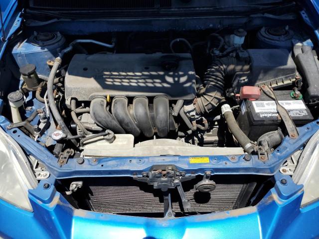 2T1KR32E97C660918 - 2007 TOYOTA COROLLA MA XR BLUE photo 11