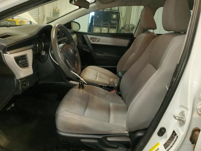 5YFBURHEXGP422875 - 2016 TOYOTA COROLLA L Weiß Foto 7