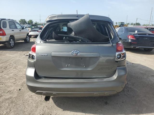 2T1KR32E37C669288 - 2007 TOYOTA COROLLA MA XR GRAY photo 6