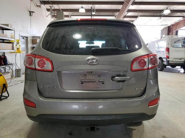 5XYZHDAG6CG108365 - 2012 HYUNDAI SANTA FE SE GRAY photo 6