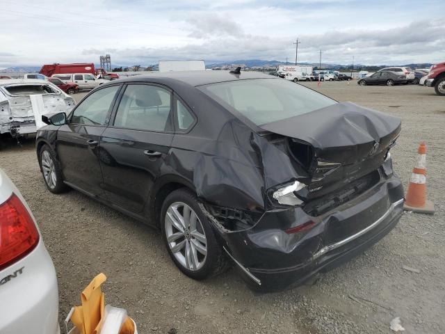 1VWLA7A37KC011703 - 2019 VOLKSWAGEN PASSAT WOLFSBURG BLACK photo 2