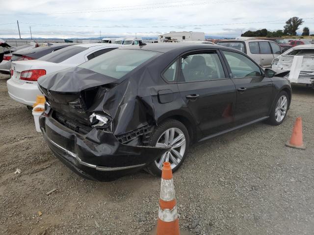 1VWLA7A37KC011703 - 2019 VOLKSWAGEN PASSAT WOLFSBURG BLACK photo 3