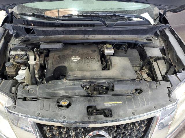 5N1AR2MN8FC708902 - 2015 NISSAN PATHFINDER S BROWN photo 12