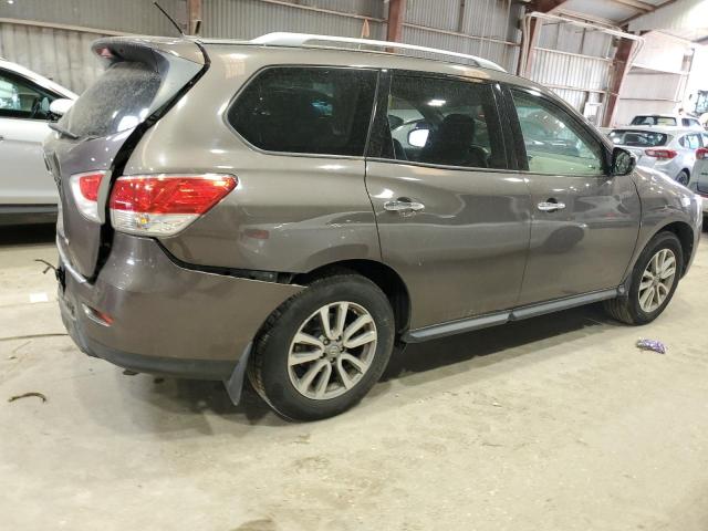 5N1AR2MN8FC708902 - 2015 NISSAN PATHFINDER S BROWN photo 3