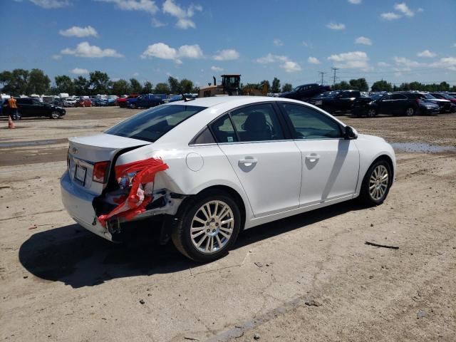 1G1PJ5S96B7264749 - 2011 CHEVROLET CRUZE ECO WHITE photo 3