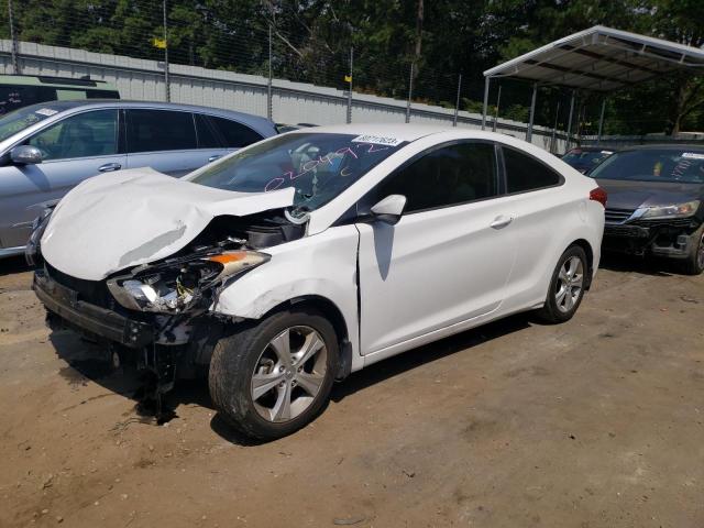 KMHDH6AE0DU020492 - 2013 HYUNDAI ELANTRA CO GS WHITE photo 1