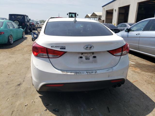 KMHDH6AE0DU020492 - 2013 HYUNDAI ELANTRA CO GS WHITE photo 6