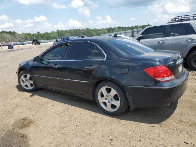 JH4KB16507C001488 - 2007 ACURA RL BLACK photo 2